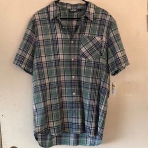 Vans button down casual shirt